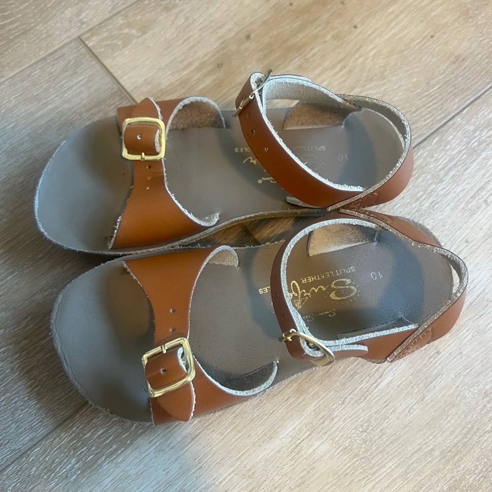 Salt Water Sandals.